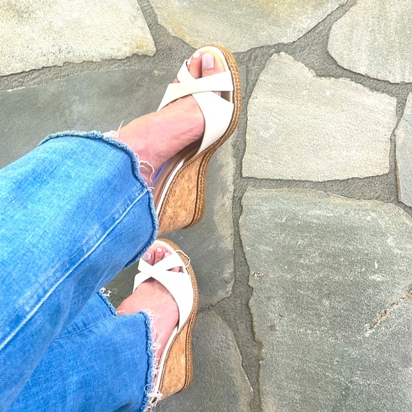 NIB Jimmy Choo off -white Almer mules Sz 40 - Picture 7 of 8